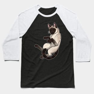 Seal Lynx Point Shorthair Baseball T-Shirt